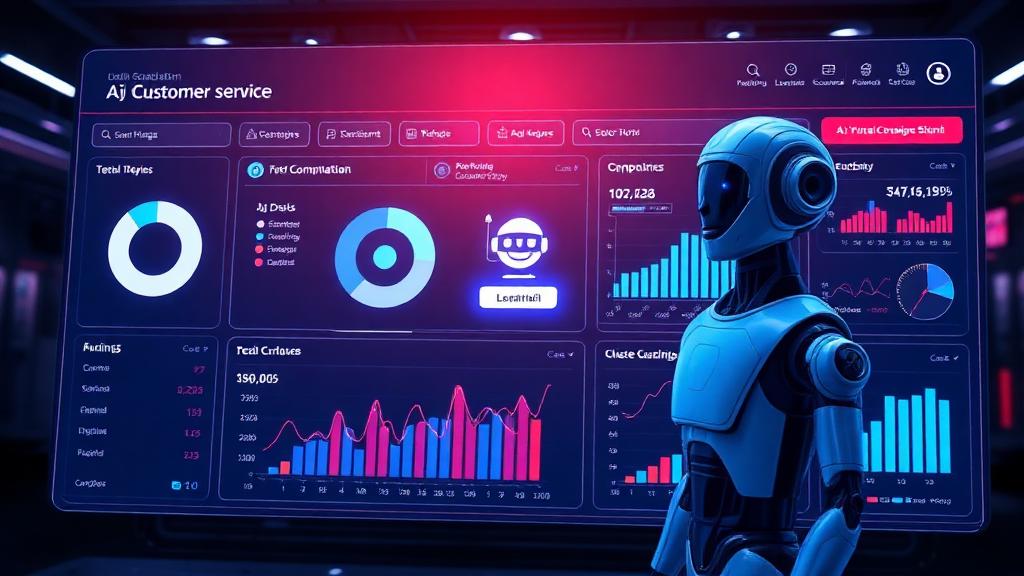 AI customer service agent with chat support